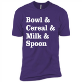 Tasty Cereal Recipe Bowl Milk Spoon