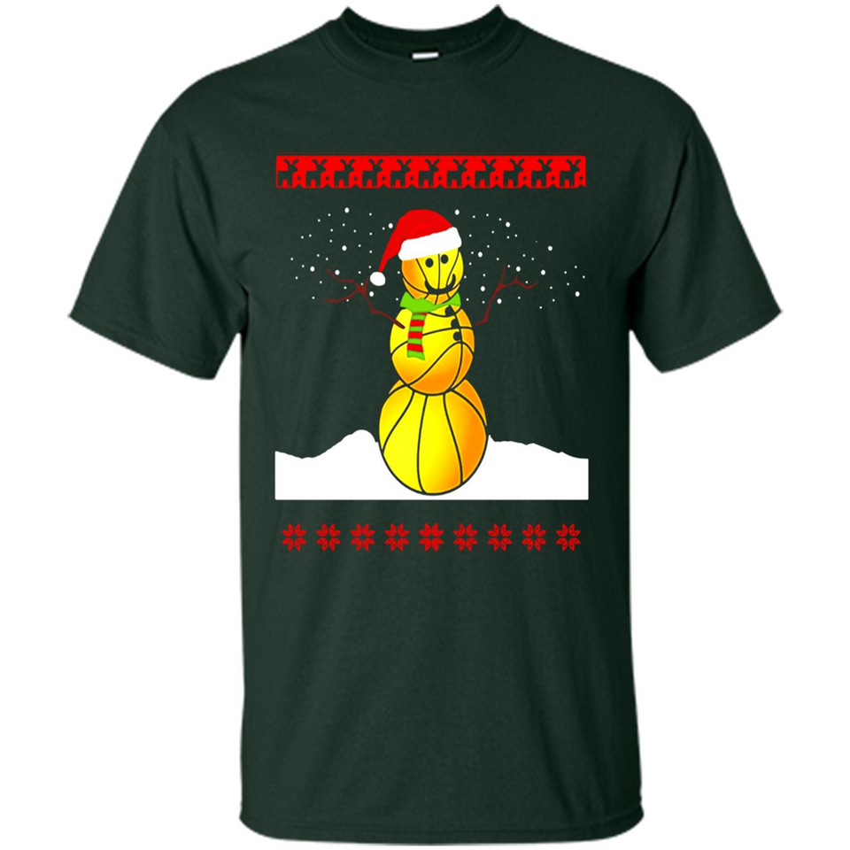 Basketball Santa Funny Christmas - Shirt