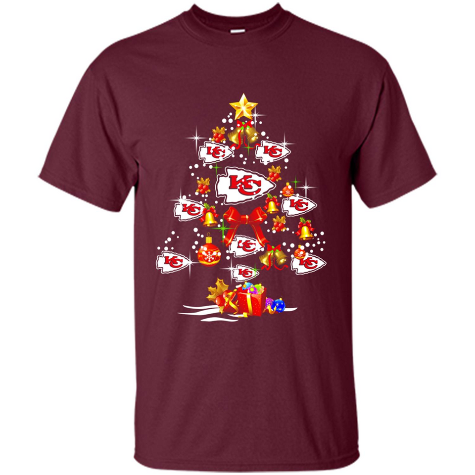 Kansas City Chiefs Christmas Tree PINGPONG