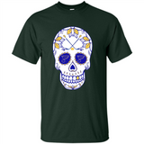 St. Louis Blues Hockey Sugar Skull Day of the Dead