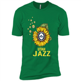 Utah Jazz Basketball Sunflower