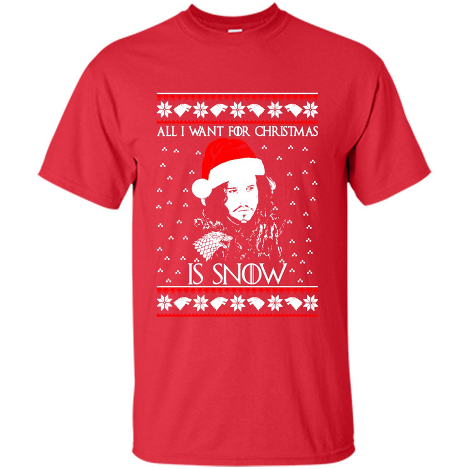 All I Want for Christmas is Snow ugly sweater PINGPONG
