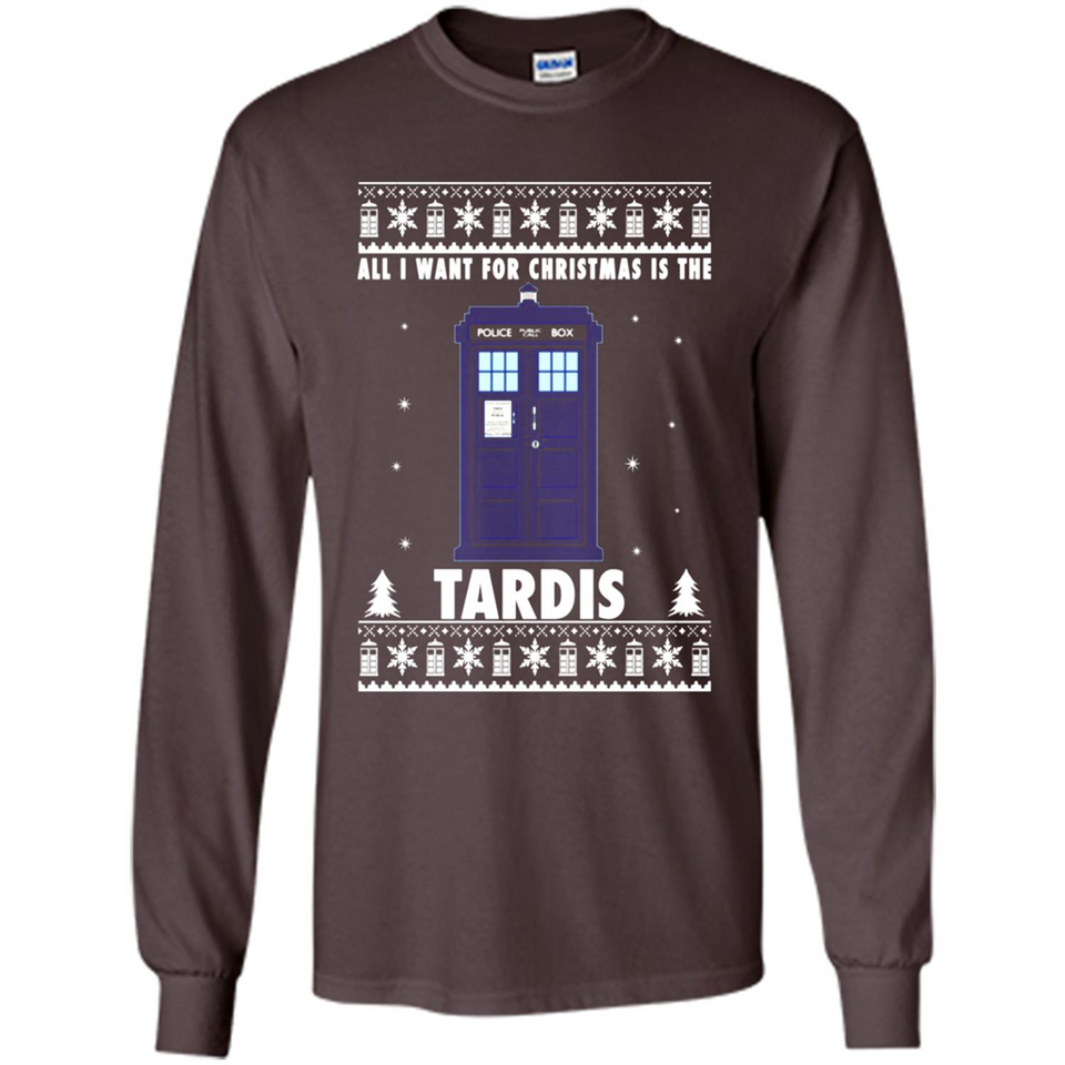All I Want For Christmas Is The Tardis Ugly PINGPONG