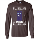 All I Want For Christmas Is The Tardis Ugly PINGPONG