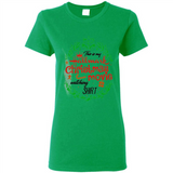 This is My Hallmark-Christmas Movies Watching Sporty T-Shirt - Ladies Short-Sleeve