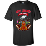 Philadelphia Eagles NFL Reindeer Funny Merry Christmas And Happy New Year