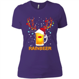Rainbeer Funny Reindeer Beer Lover
