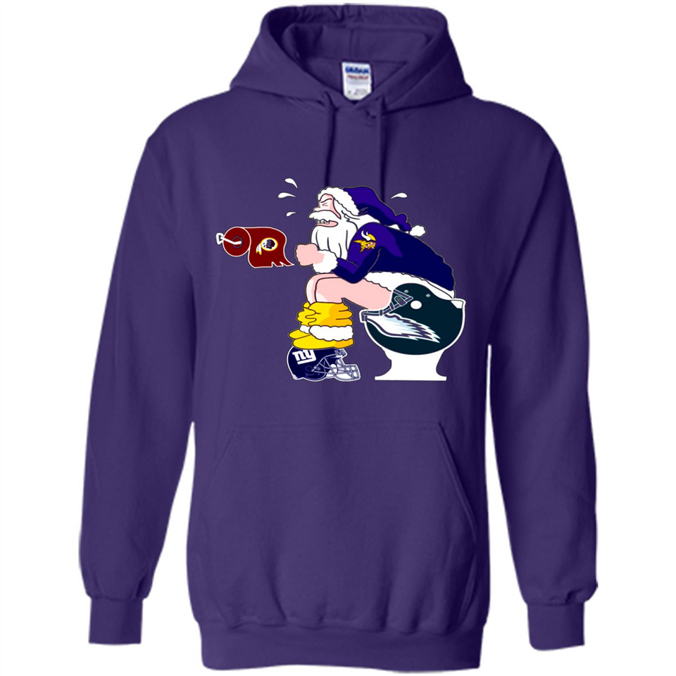 Minnesota Vikings Toilet Santa Claus PINGPONG