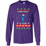 Mr Meeseeks Christmas Is Pain – Rick and Morty Christmas Sweater PINGPONG