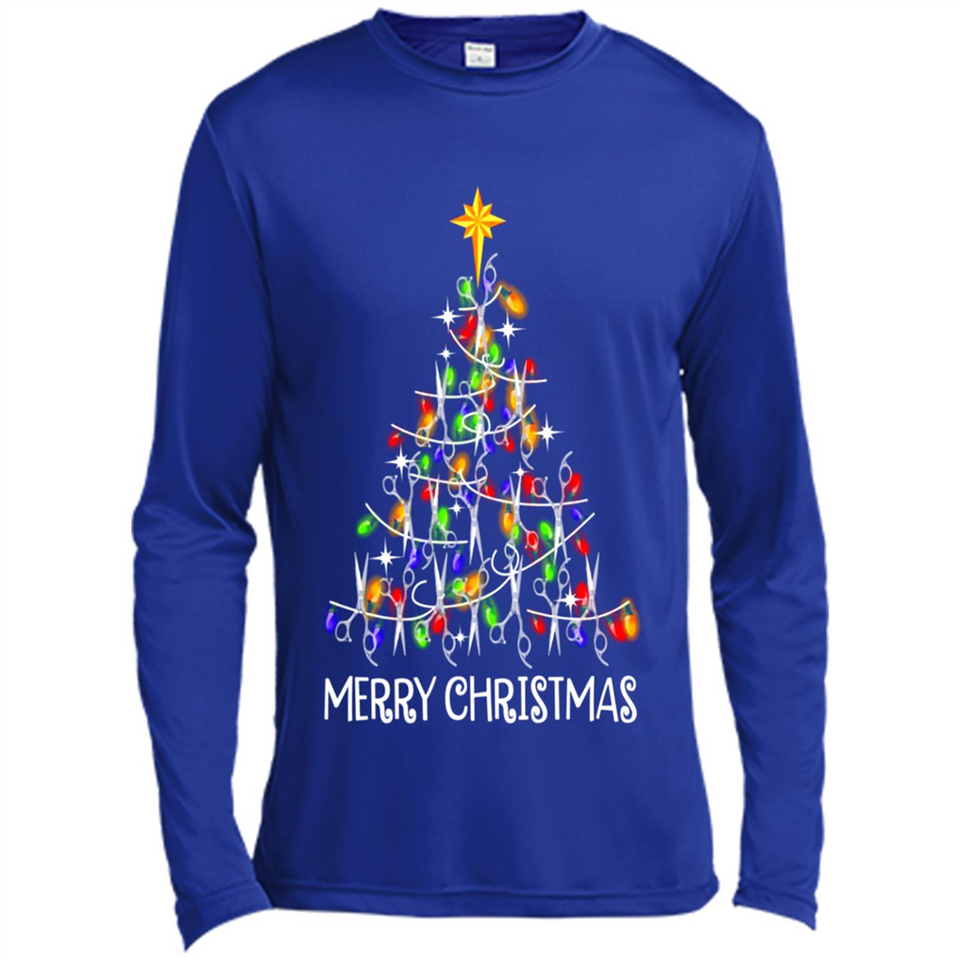 Hairstylist Merry Christmas Hairstylist Scissors Christmas Tree PING PONG