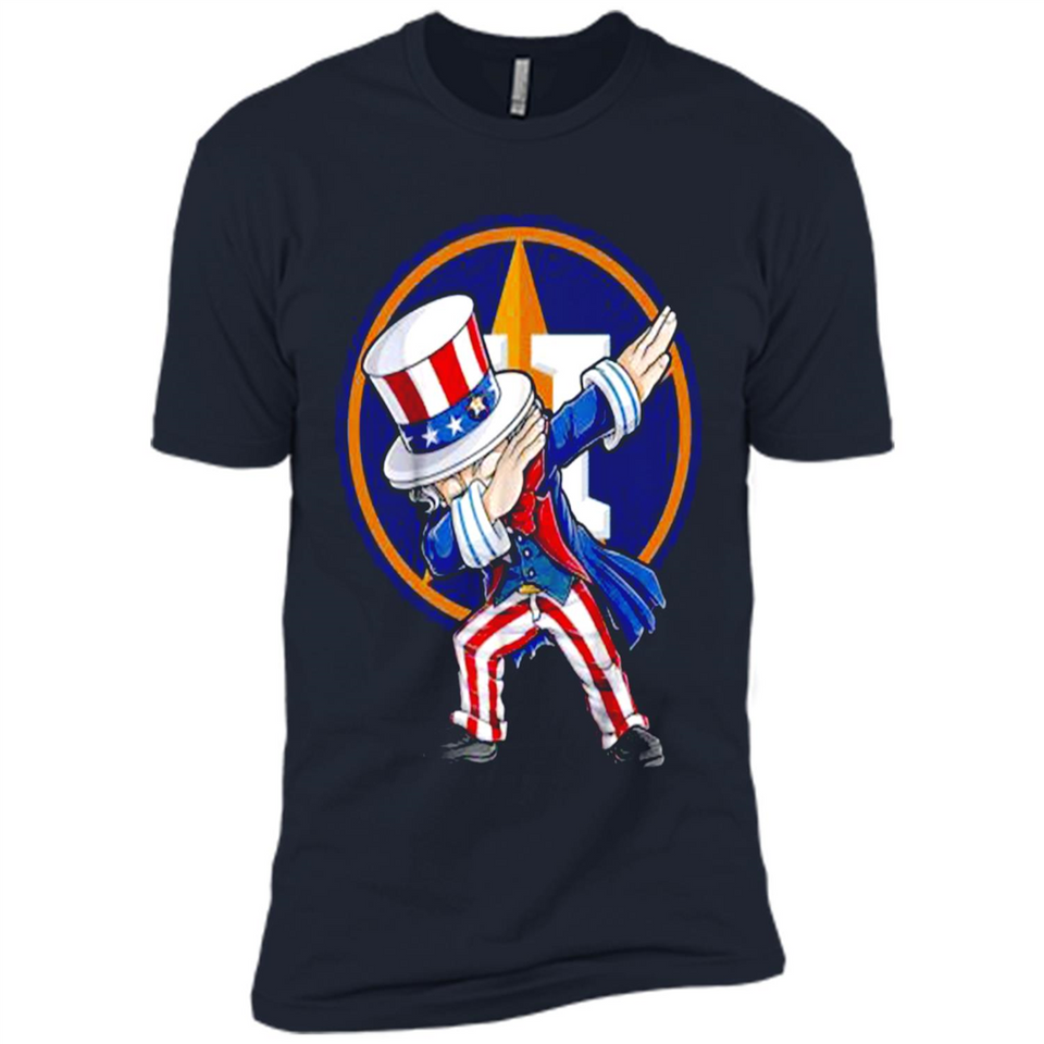MLB HOUSTON ASTROS UNCLE SAM DABBING INDEPENDENCE DAY