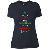All I want for Christmas is my letter sweater PINGPONG