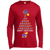 Perfect Kansas Jayhawks Christmas Tree PINGPONG