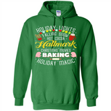 Holiday Lights Falling Snow Hot Cocoa Hallmark Christmas movie