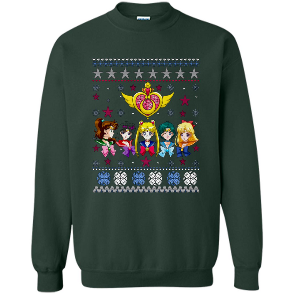 Sailor Moon Ugly Christmas Sweater Perfect Christmas PINGPONG