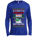 Merry Christmas Shitter Full Christmas Tree Snowman PING PONG