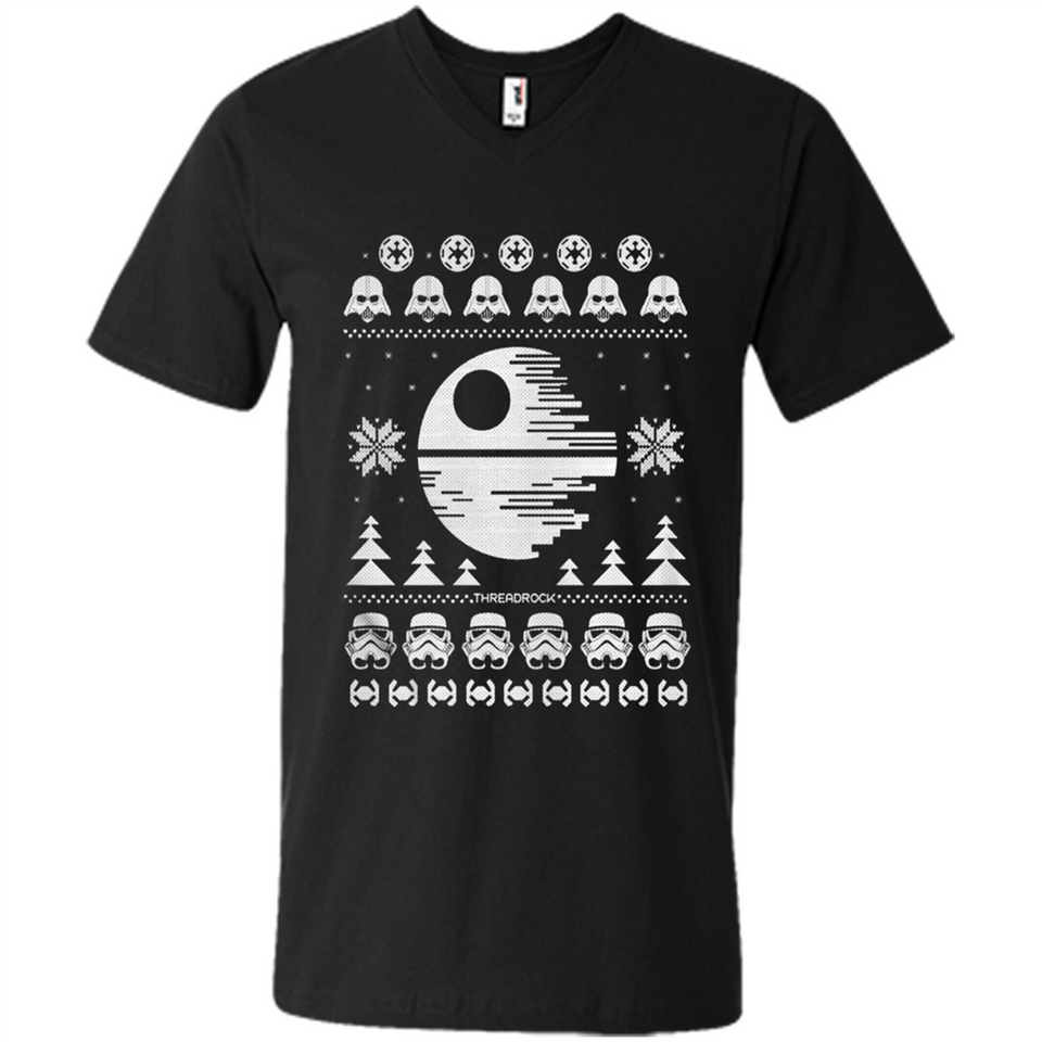 Star War Ugly Christmas 2018 - Men's V-Neck