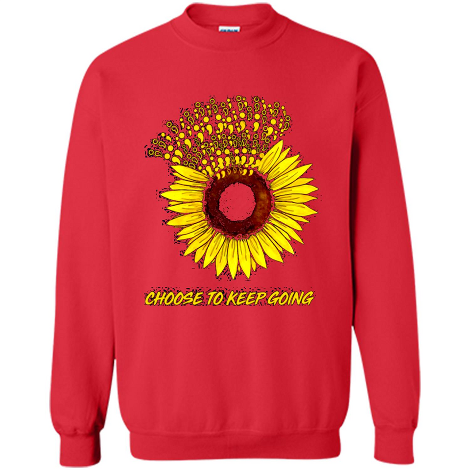Semicolon Sunflower choose to keep going PINGPONG