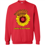 Semicolon Sunflower choose to keep going PINGPONG