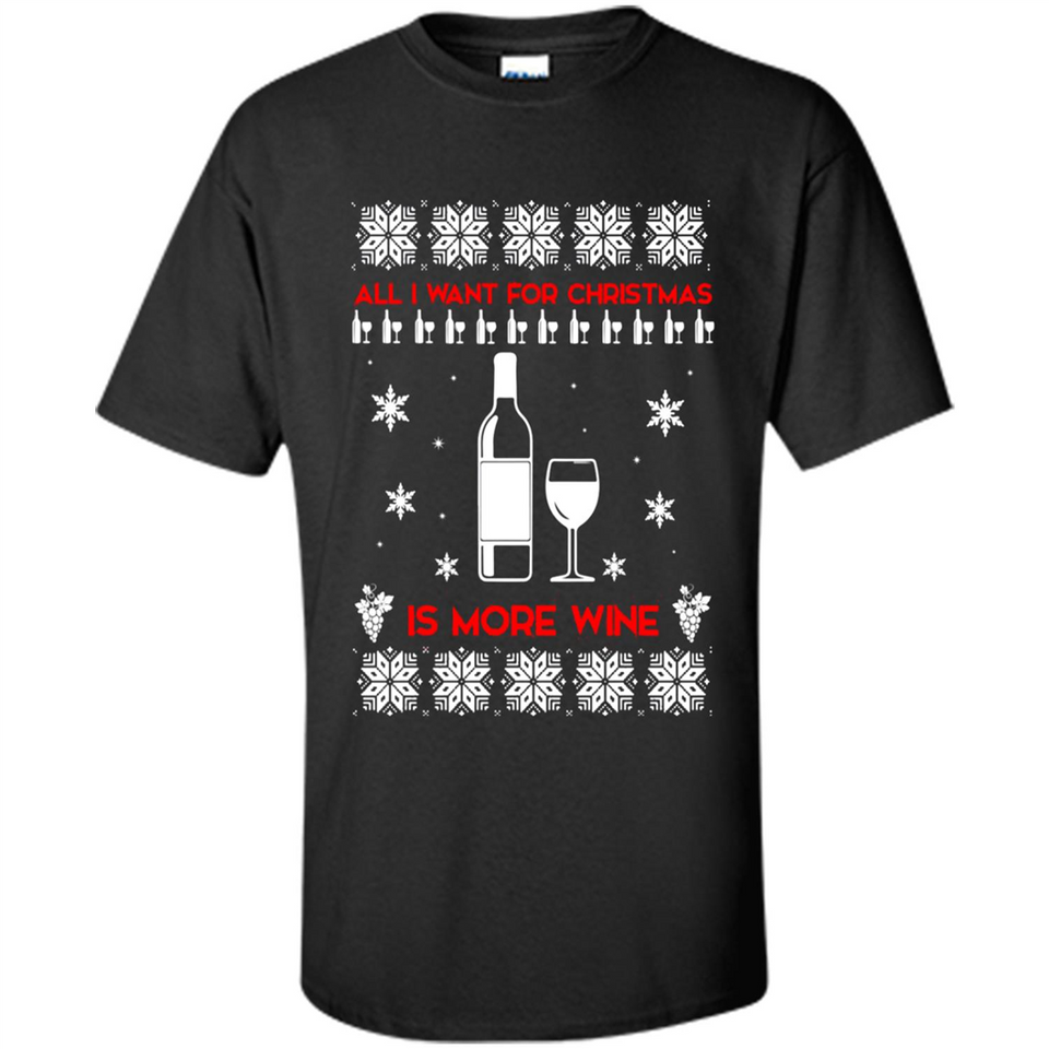 All I Want For Christmas is Wine Ugly sweater PINGPONG
