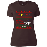 Music Ugly Christmas SweatShirt - Ladies' Boyfriend T-Shirt