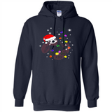 Cute Christmas Choloepus Sloth Santa Led Light Mug - Hoodie