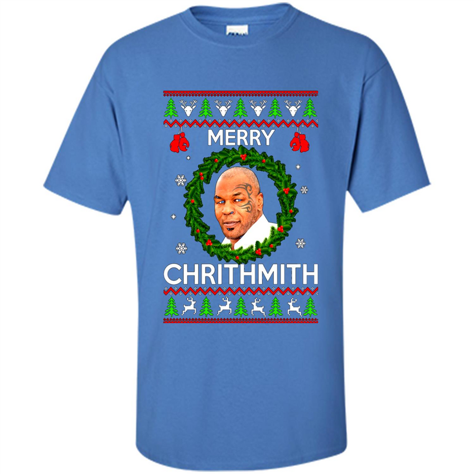 Mike Tyson Merry Chritmith Christmas Sweatshirt PINGPONG