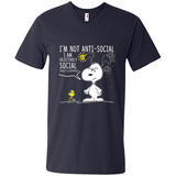 Snoopy I'm Not Anti-Social I Am Selectively Social