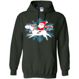 Unicorn And Santa Christmas 1 - Hoodie