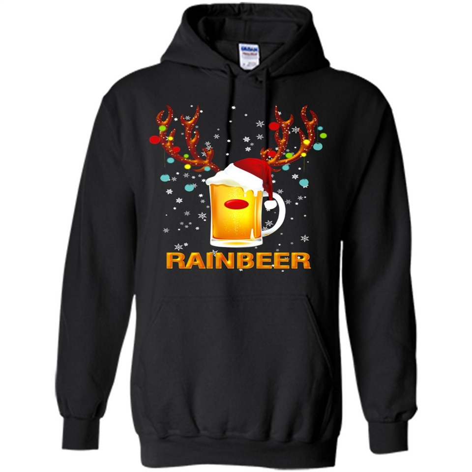 Rainbeer Funny Reindeer Beer Lover