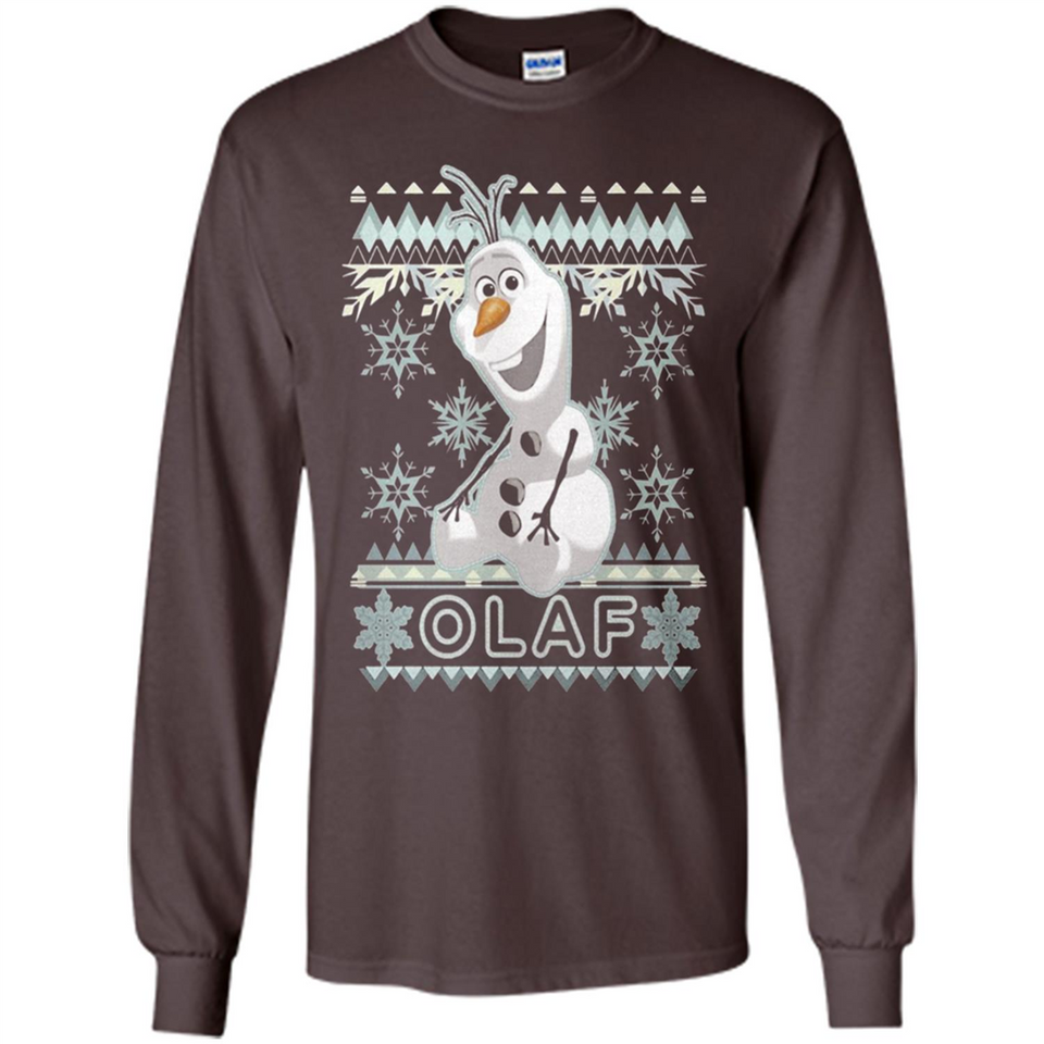 Olaf frozen ugly christmas sweater - Long Sleeve T-Shirt