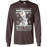 Olaf frozen ugly christmas sweater - Long Sleeve T-Shirt
