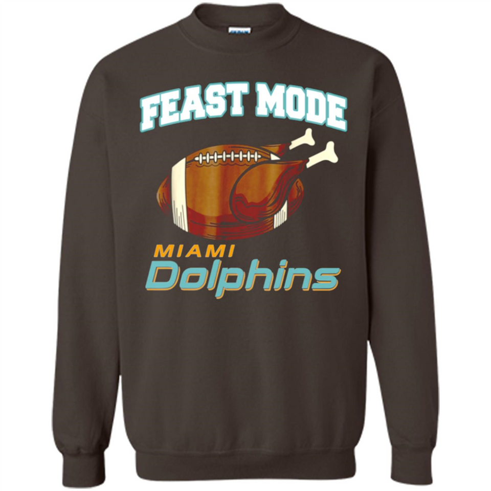 Feast Mode Dolphins Shirt - Miami Turkey Thanksgiving