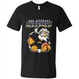 Grumpy Santa Claus Los Angeles Chargers Football Team PINGPONG