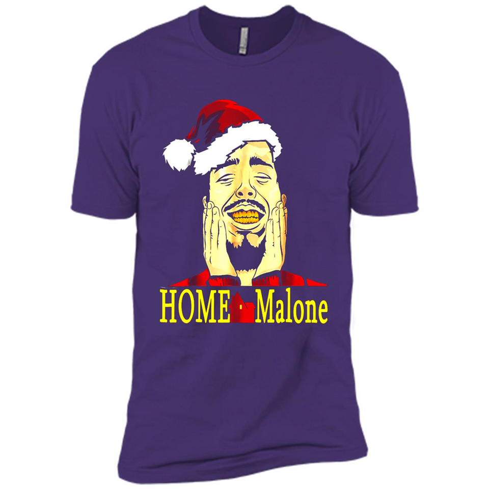 Home Malone Shirt Post Malone Christmas Sweatshirt - Premium Short Sleeve T-Shirt