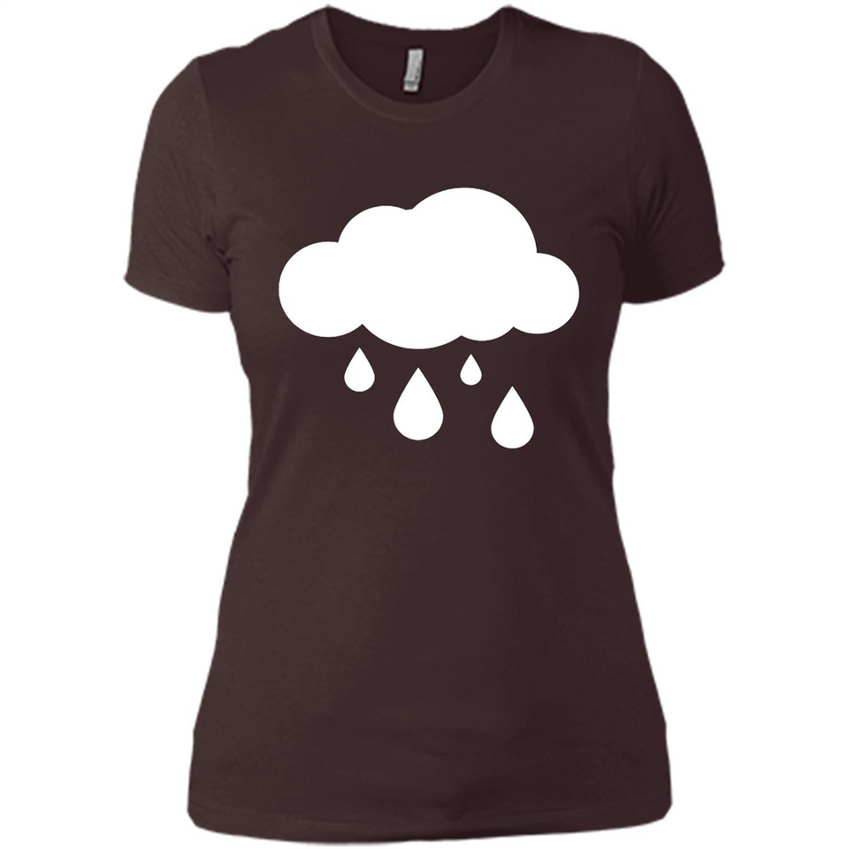 Rain Graphic Funny Black mugs PINGPONG - Ladies' Boyfriend T-Shirt
