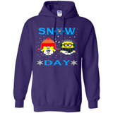 Snow Day Shirt For Brooklyn Nets Vs Minion Fans pingpong