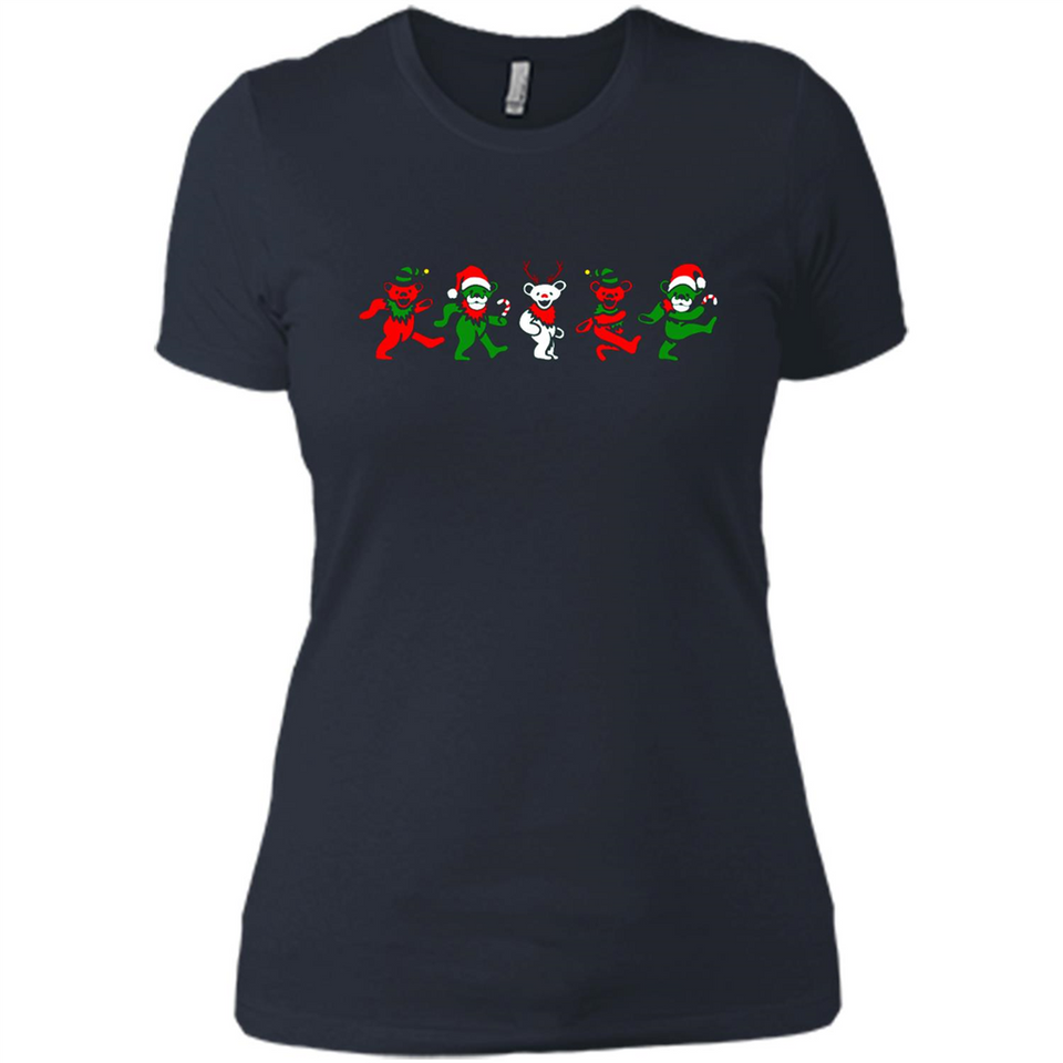 Dancing Bears Dance Christmas For Xmas Sweatshirt - Ladies' Boyfriend T-Shirt