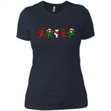 Dancing Bears Dance Christmas For Xmas Sweatshirt - Ladies' Boyfriend T-Shirt