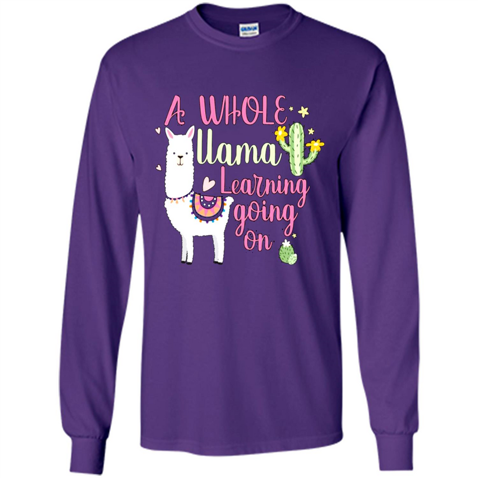 A Whole Llama Learning Going on Teachers Students PING PONG