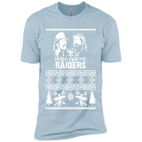Puro Pinche Raiders Ugly Christmas Sweater - Premium Short Sleeve T-Shirt