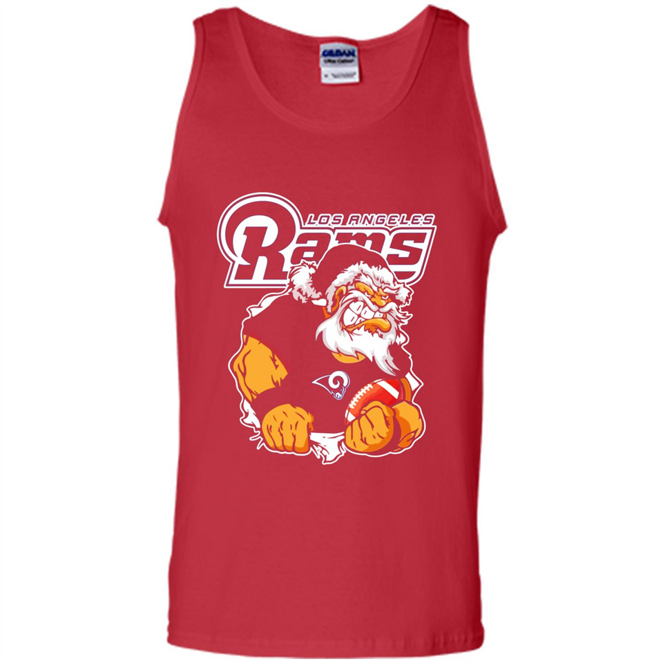 Grumpy Santa Claus Los Angeles Rams Football Team PINGPONG
