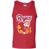 Grumpy Santa Claus Los Angeles Rams Football Team PINGPONG
