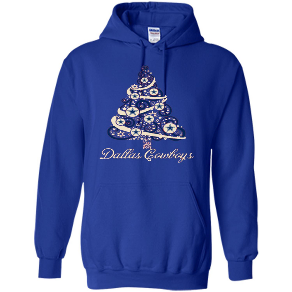 Dallas Cowboys NFL Football Team Logo Christmas Tree T-Shirt - Hoodie
