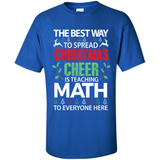 Math Teacher Christmas Shirt Christmas Cheer - Shirt