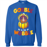 Gobble Til You Wobble Funny Thanksgiving Day Turkey