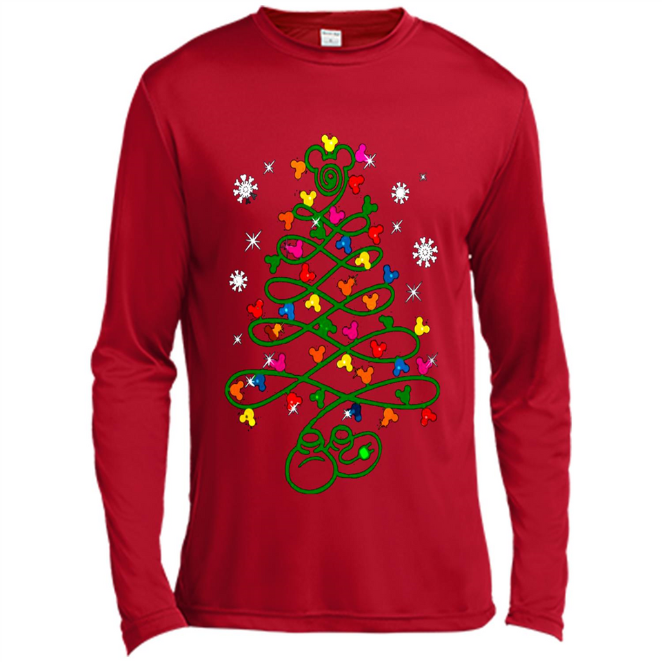 Mickey Mouse Christmas Tree ugly sweater PINGPONG