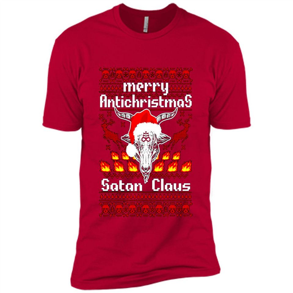 Merry Antichristmas Satan Claus Christmas sweater Sweater PINGPONG