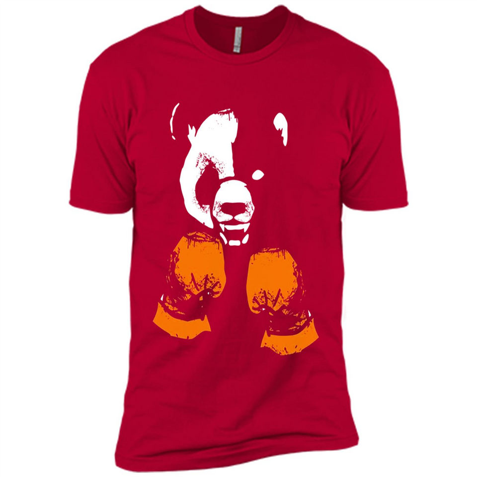 The winner' Cool Panda Bear Boxing Glove - Premium Short Sleeve T-Shirt