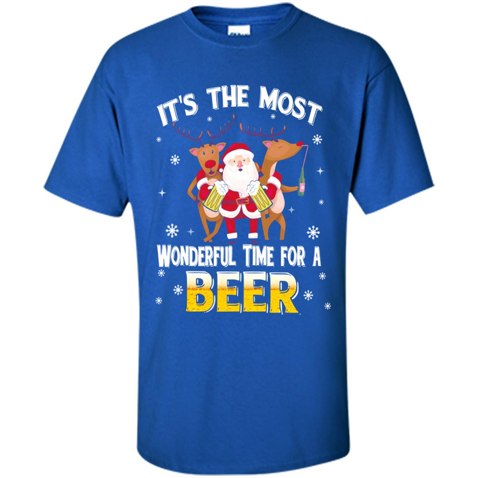 Its The Most Wonderful Time for a Beer - Shirt